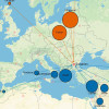 Interactive map reveals your genetic history