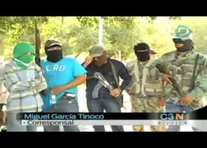 Nieto visits Michoacan in the midst of conflict