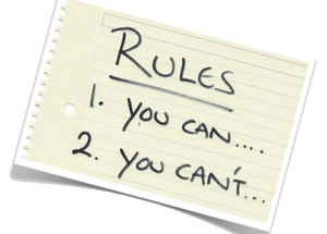 Eh! Who Cares About the Rules?