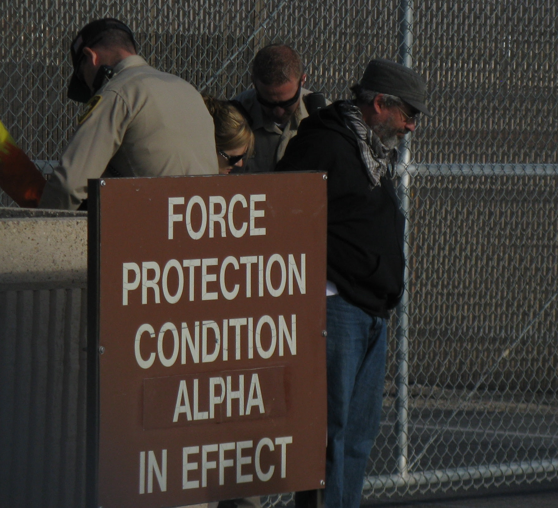 “Force Protection Alpha in Effect” coming to a town near you Think