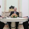 Merkel and Hollande meet with Putin