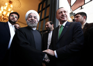 Rohani and Erdogan meet in Tehran