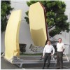 Microwave weapon can neutralize aircraft electrical systems