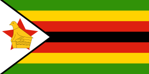 Zimbabwe Flag. Public Domain.