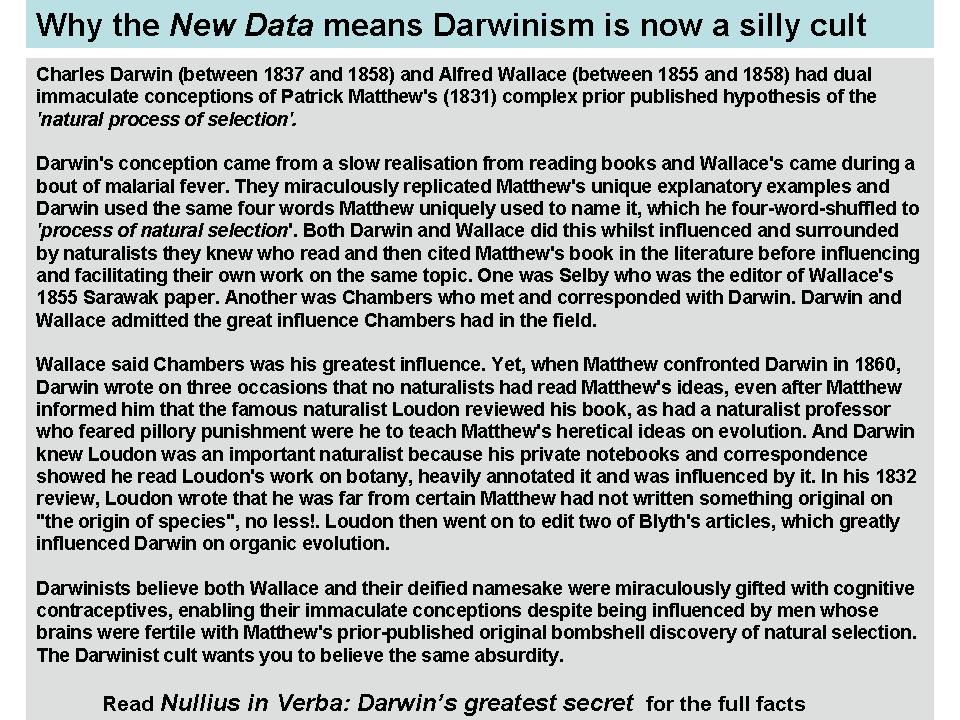 Darwinists actually believe this