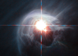 Hubble Sees a Massive Super Hot Star 'Inflating' a Giant Bubble 7 Light Years Across