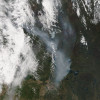 NASA Satellites Image Fort McMurray Fires Day and Night