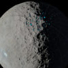 Ice on Ceres in Permanent Shadow