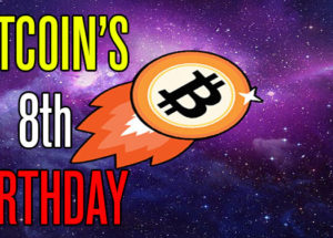 Bitcoin Soars On Its Eighth Birthday