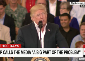 Slight Majority of Americans Think Media Coverage of Trump is Too Tough