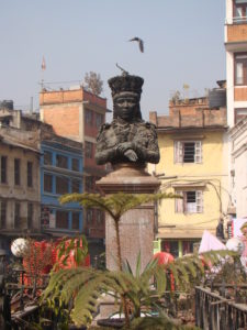 Bust of Maharani Chandra in Patan